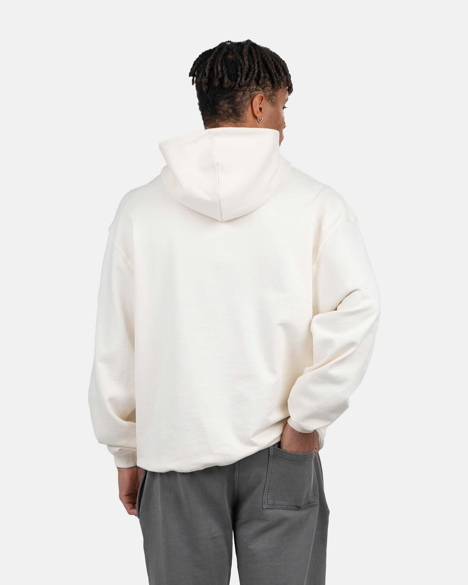 Blank Hoodie White | Skagen - clothing.dk